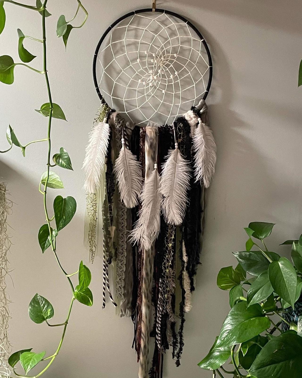 Tidal Teal - teal ombre dreamcatcher